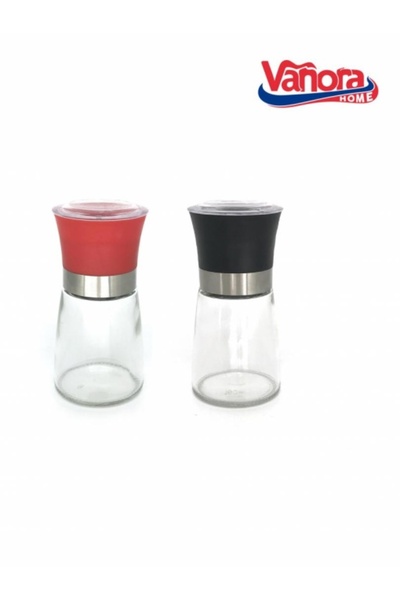 Vanora Home SET OF TWO CERAMIC SALT & PEPPER GRINDERS