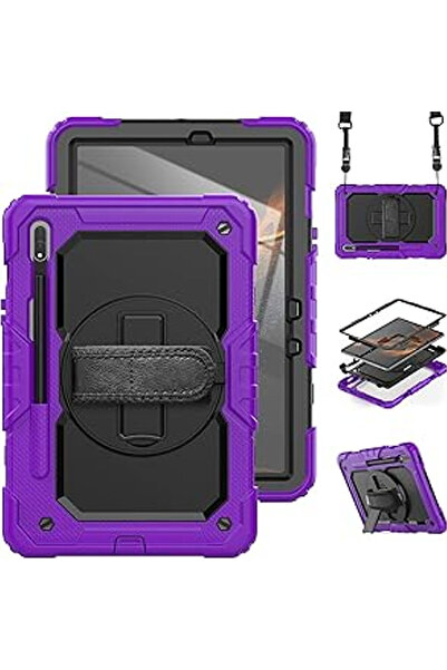 Other Husă Samsung Galaxy Tab S8/S7 11 inch - Blindată, Suport 360, Curea Umă...