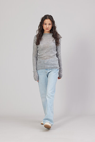 Nisan Openwork Knitwear Sweater