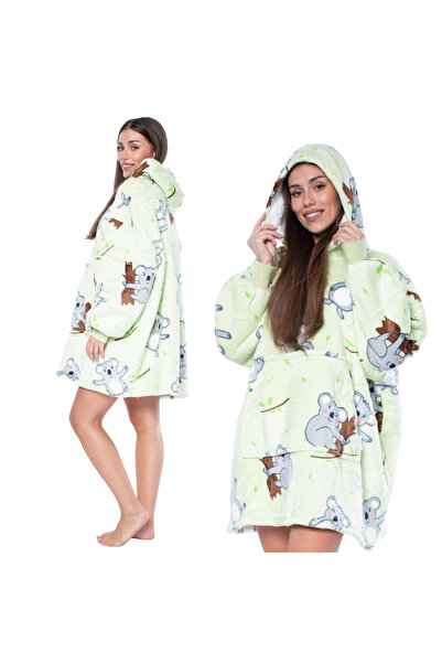 Other Hanorac pătură supradimensionat cu glugă — Pătură groasă Sherpa, moale,...