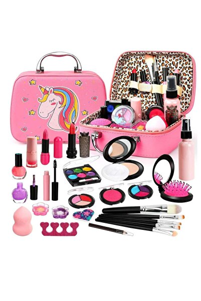 Generic Cosmetics Toys Makeup Kit, Portable Make-up box, Pretend Play Beauty ...