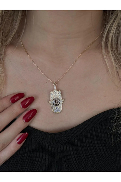 LEROSY CO. سلسلة خاصة من الذهب على شكل هامسا