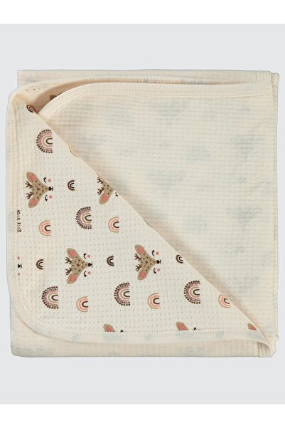 Civil Baby Rainbow Printed Blanket - Ivory