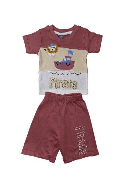 GENERAL Two-piece boys' set with a ship design, sizes 1-3 years