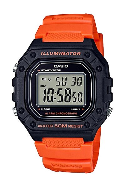 Casio Men's Youth Series Water Resistant Resin Digital Watch W-218H-4B2VDF - ...