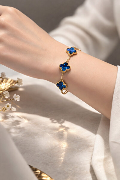 NO BRAND سوار ستيل - مستوحى من تصاميم فان كليف