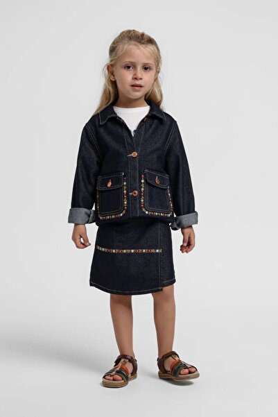 HAUSEkids 1-5 Years Old Moon Clara Girls' 3-Piece Set-Indigo