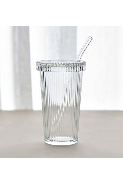 Generic Ligne Glass Sipper - 360 ml