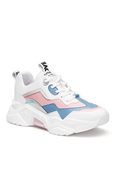 DARK SEER Ds.Pmd239K2110 Beige Purple Women's Sneaker Casual Sports Shoes