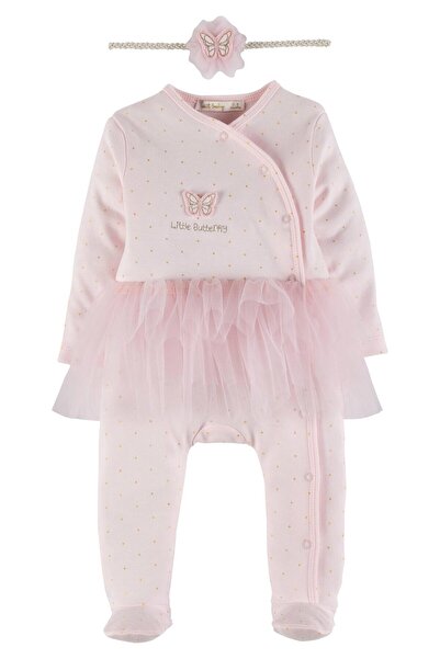 İDİL BABY Saç Bantlı Tulum 19542