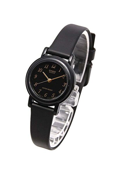Casio Women's Water Resistant Resin Analog Watch LQ139AMV-1L - 25 mm - Black