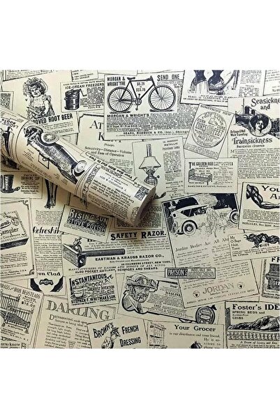 NO BRAND Removable Self-adhesive Printed Stick Peel and Decorative Background