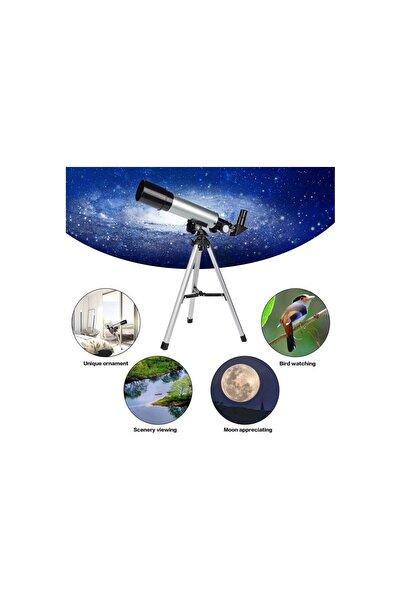 LEIDORY 50x360 Mini Kara Uzay Teleskobu