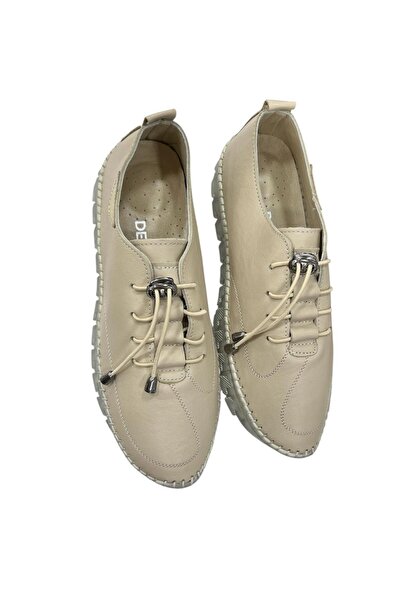 Acarbey أحذية نسائية مطاطية من الجلد الطبيعي