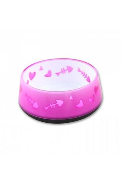 All For Paws Cat Love Bowl Pink