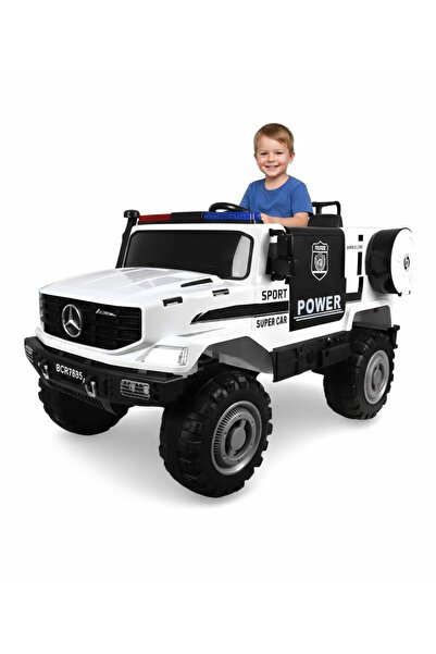 Rally Mercedes electric car for kids, 12V / 2 motors