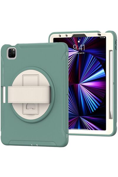 Other Husă iPad Pro 11 3/2/1, Suport Rotativ 360, Antişoc 3 Straturi, Slot St...