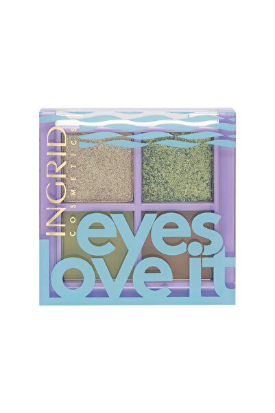 INGRID Love it Cosmetics Eyeshadow Palette, Multicolor, 5 g