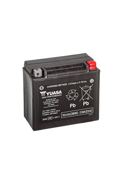 Yuasa Baterie AGM 12V 18Ah (YTX20HL-BS)