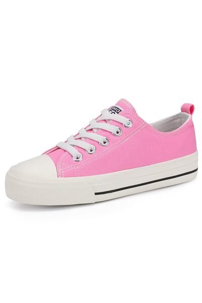 Other Kids Sneakers, Canvas Shoes, Gym Shoes, School, Non-Slip Sole, Pink, 38 EU