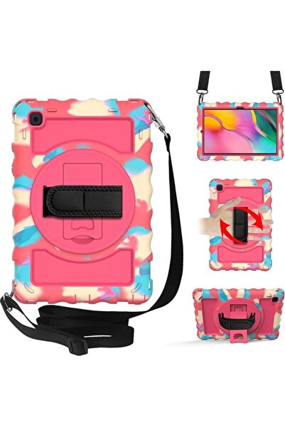 Other Husă Galaxy Tab A 8.4 - Protecție 3 Straturi, Suport Rotativ, Curea Umă...