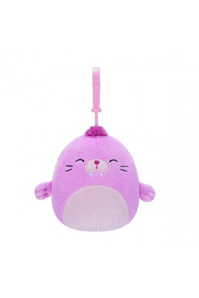 SQUISHMALLOW Jucarie de plus 9 cm Morsa roz &minus; Pepe, Squishmallows
