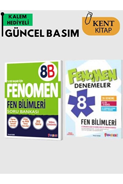 Fenomen Yayıncılık FENOMEN 8 FEN BİLİMLERİ B - BRANŞ DENEMESİ
