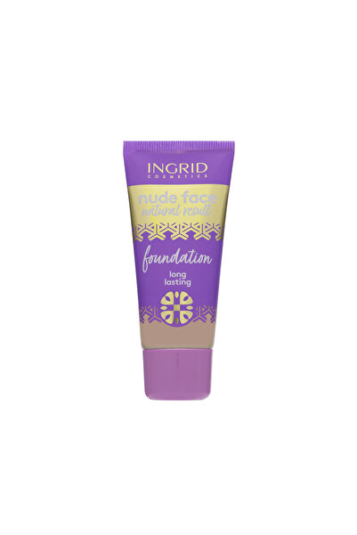 INGRID Nude Face Long Lasting foundation, 22 Beige, 30 ml