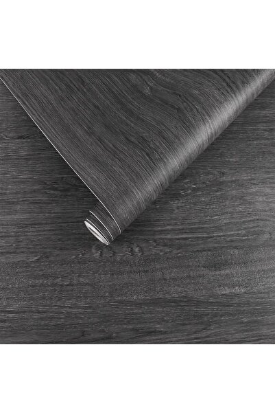 Other VEELIKE Furniture Sticker Film - Vintage Wood Look, Waterproof, Black P...