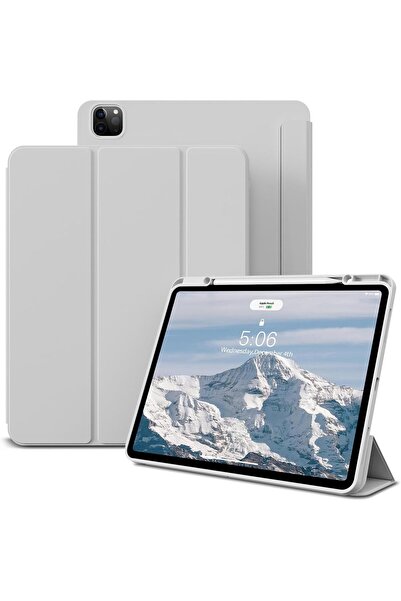 Other Husă iPad Air 13" 2024 / Pro 12.9" 2022 - TPU flexibil, Suport Apple Pe...