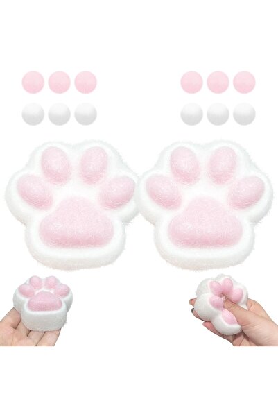 Other Jucarie Antistres Squishy - Set 2 Bucati Labuta de Pisica, Moale si Sen...