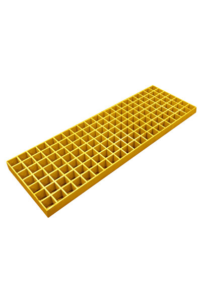 Other Industrial Stair Tread - Fiberglass GRP Grating, Non-Slip - 100x27x3 cm...