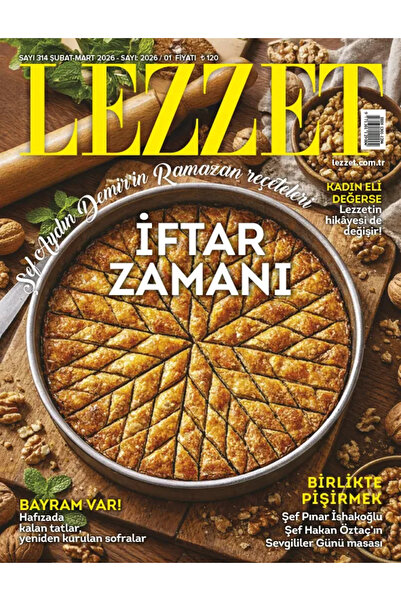 Doğan Burda Dergi Yayıncılık Lezzet Dergi Şubat-Mart 2026