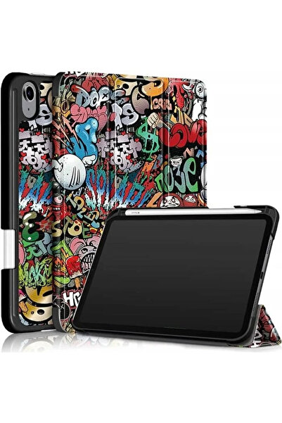 Other Husă iPad Mini 6 8.3 2021 - Piele PU, Stand Triplu, Funcție Auto Sleep-...