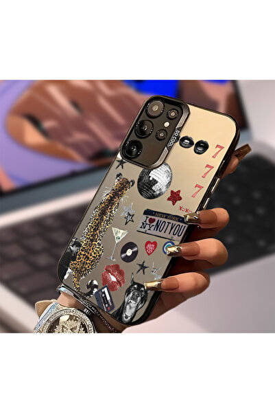 Caseji Samsung Galaxy S24 Plus / S25 Plus Compatible Disco Ball Print Shock A...