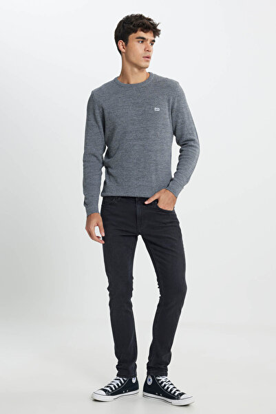 Lee Pantaloni de blugi pentru bărbați Luke Black L719IZHL