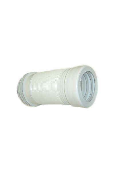 regata Conector flexibil extensibil pentru evacuarea scurgerii WC, alb,