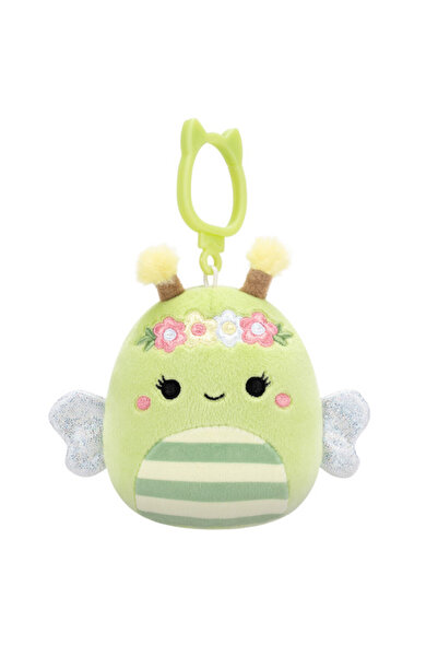 SQUISHMALLOW Plush toy Keychain 9 cm, Sybil the Bee, Squishmallows