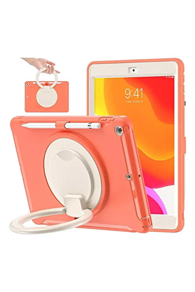 Other Husă iPad 9/8/7 10.2 - Suport Rotativ 360, Spațiu Stylus, Protecție 3 S...