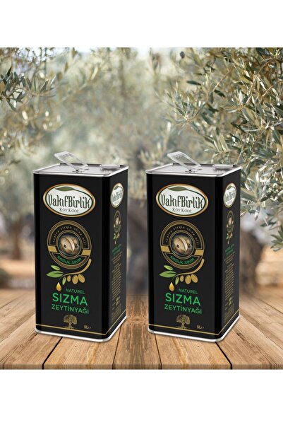 VAKIFBİRLİK ZEYTİNYAĞI VakıfBirlik Natürel Soğuk Sıkım Sızma Zeytinyağı 2*5L 2AD