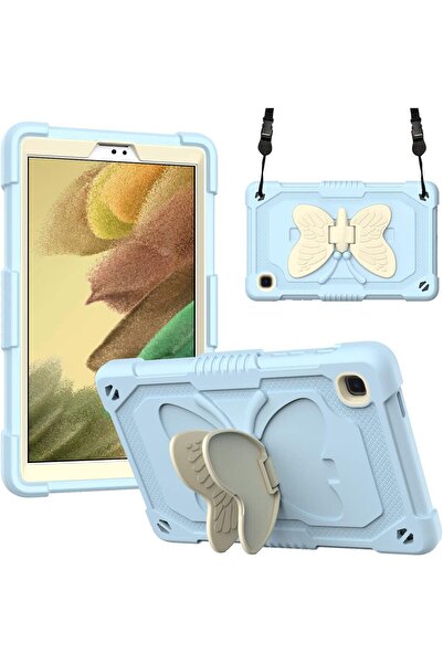 Other Samsung Galaxy Tab A7 Lite 8.7 2021 Case, Butterfly Pattern, Silicone a...