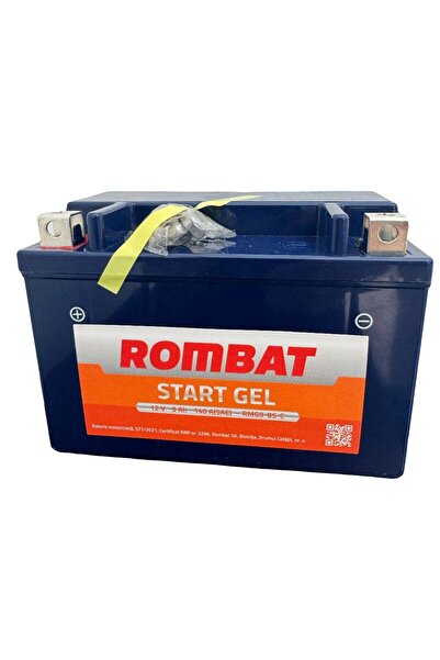 Rombat Baterie motocicletă 12V 9 Ah YTX9-Bs Gel