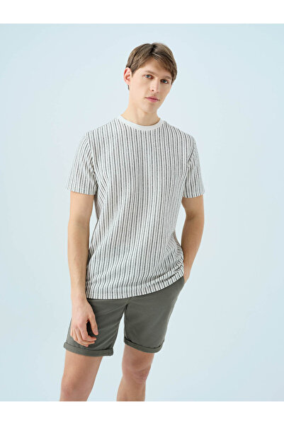 Loft 26Yp69000170 White Men's T-Shirt Lf2038584