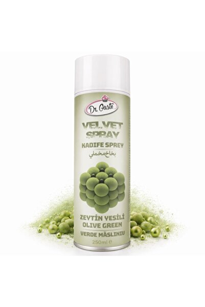 Top Ingrediente Velvet Hair Dye Spray - Velvet Effect - Olive Green - 250 ml ...