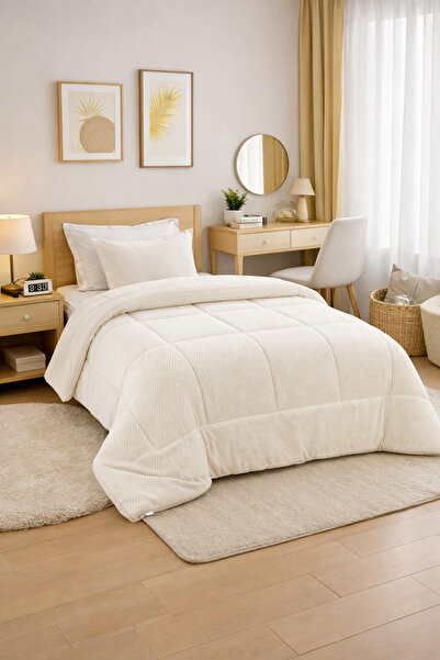 Bottega Home Cream Wellsoft Quilt Single Size (160 X 220)