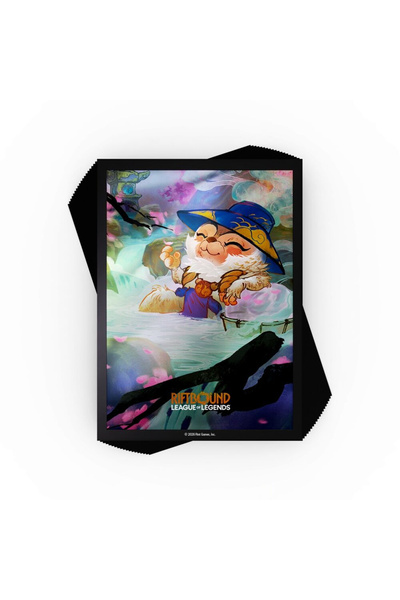 OEM Riftbound LoL TCG Sleeves Spirit Blossom Teemo 100 buc