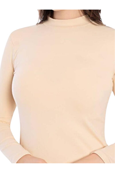 Sweet Cotton Women's thermal turtleneck long sleeve blouse basic fit winter b...