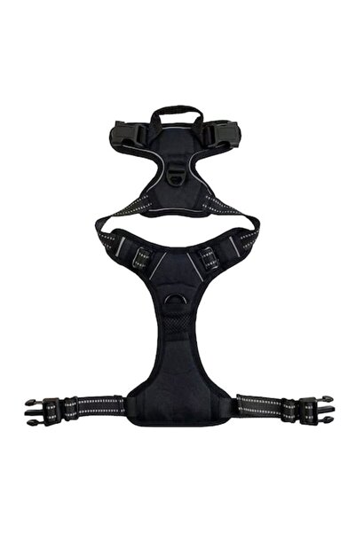 OEM Ham reflectorizant reglabil pentru câini, negru