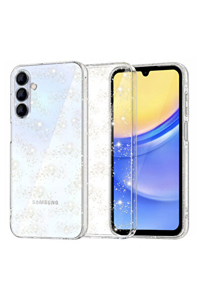Techsuit Θήκη SparkleSkin για Samsung Galaxy A15 4G, Διαφανής
