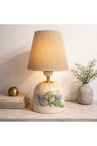 ema pazar akşamı huzuru ilhamlı dekoratif abajur